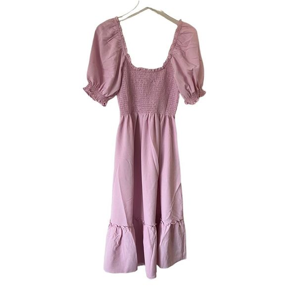 Hill House Pink Midi Dress - Picture 10 of 14